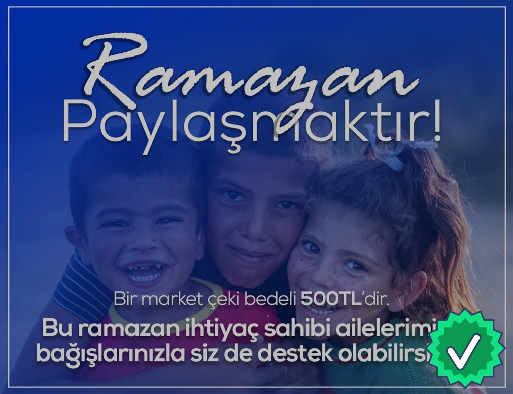 Ramazan Paylaşmaktır!