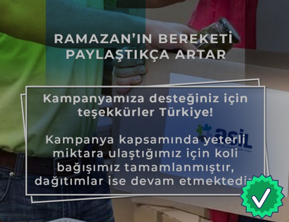 Ramazan'ın Bereketi Paylaştıkça Artar