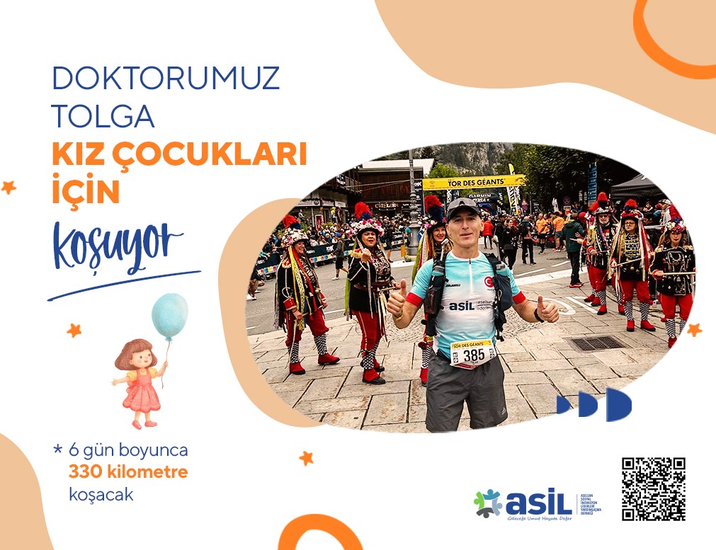 Doktorumuz Tolga, Kız Çocukları için Koşuyor!